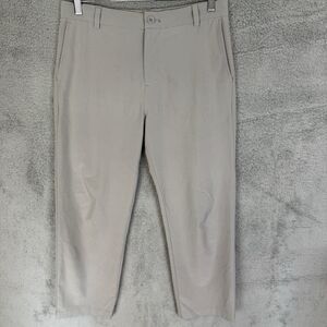 Vineyard Vines Performance Pants Youth Kids 18 Grey Stretch Casual Lightweight